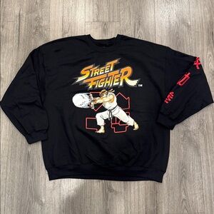 Capcom Street Fighter Ryu Men’s Sweatshirt Size XXL